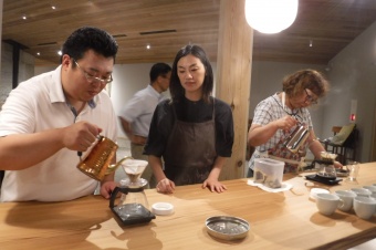cafe mirai主催WS「焙煎＆ハンドドリップに挑戦」を開催しました